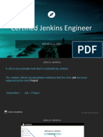 Certified Jenkins Engineer: What Is A Job