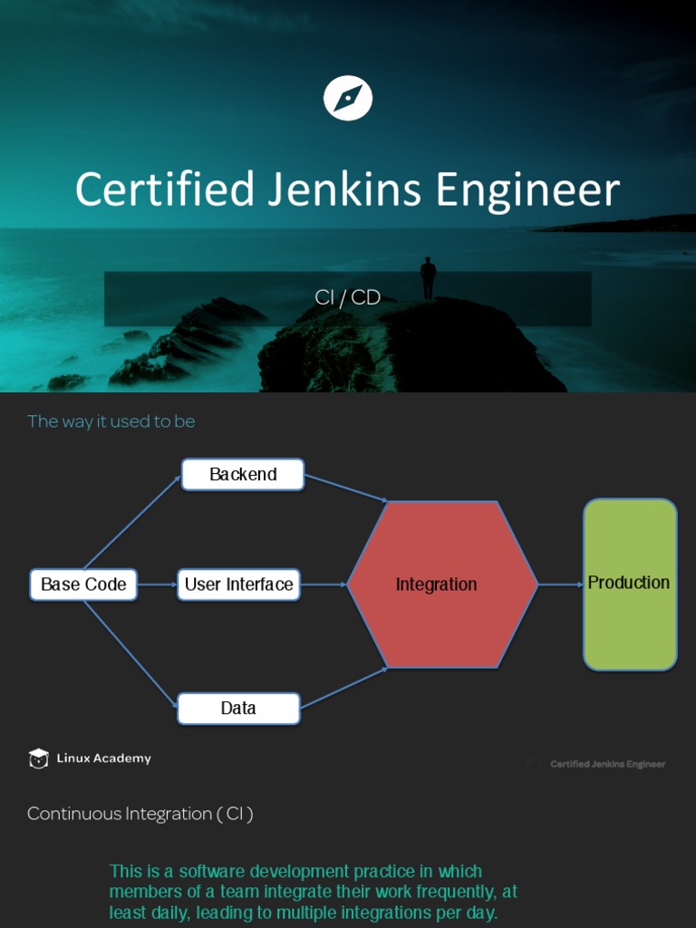 Certified Jenkins Engineer: CI/CD Guide | PDF | Software Development ...