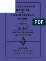 WWW - Ajs-Matchless - Info: Maintenance Manual Instruction Book