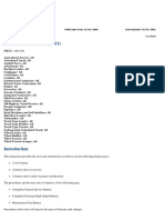 Battery Testing Procedures Guide