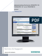 Service & Support: Communication Between SIMATIC S5 and Simatic S7 Over Profibus