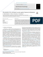 Experimental Parasitology: A. Zabala-Peñafiel, D. Todd, H. Daneshvar, R. Burchmore T