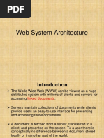 Web System Architecture