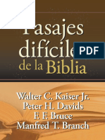 Walter C. Kaiser Jr. Pasajes difíc. de la Biblia