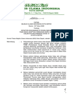 Physical Distancing (Pembatasan Fisik) Yang Berimplikasi Pada