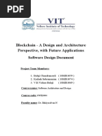 18MIS1059 - 74 - 69 - Blockchain - A Design and Architecture Perspective, With Future Applications