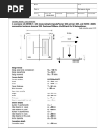 Moment, Shear and Axial - With Anchor Design