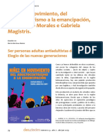 Niñez en Movimiento, Del Adultocentrismo A La Emancipación, de Santiago Morales e Gabriela Magistris
