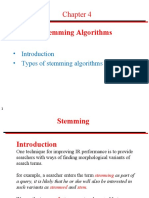 Introduction - Types of Stemming Algorithms