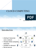 Cloud Computing: Presentation On