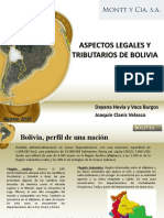 Aspectos Legales Y Tributarios de Bolivia