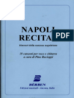 NAPOLI Recital - 18 Canzoni Per Voce e Chitarra - 70 Pag PDF