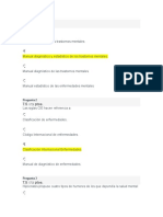 Quiz 1 Psicopatologia