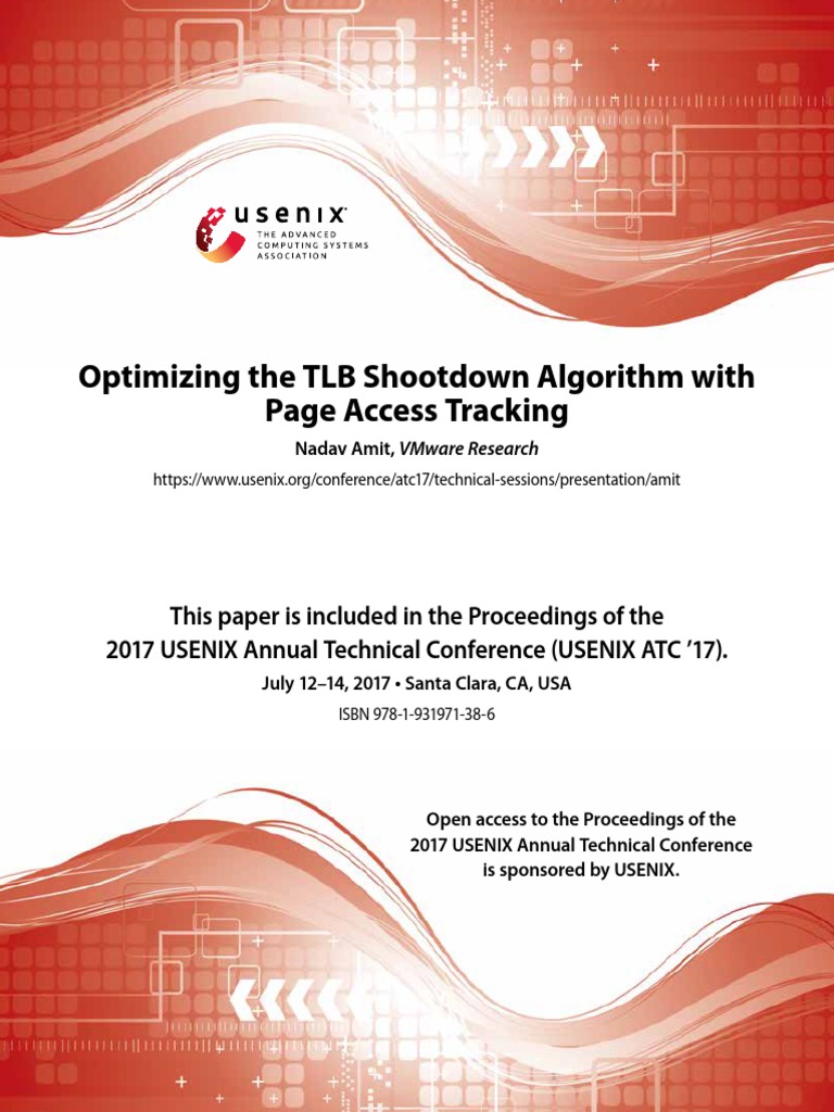Optimizing TLB Shootdown Efficiency | PDF | Cpu Cache | Operating ...