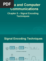 Data and Computer Communications: Chapter 5 - Signal Encoding Techniques