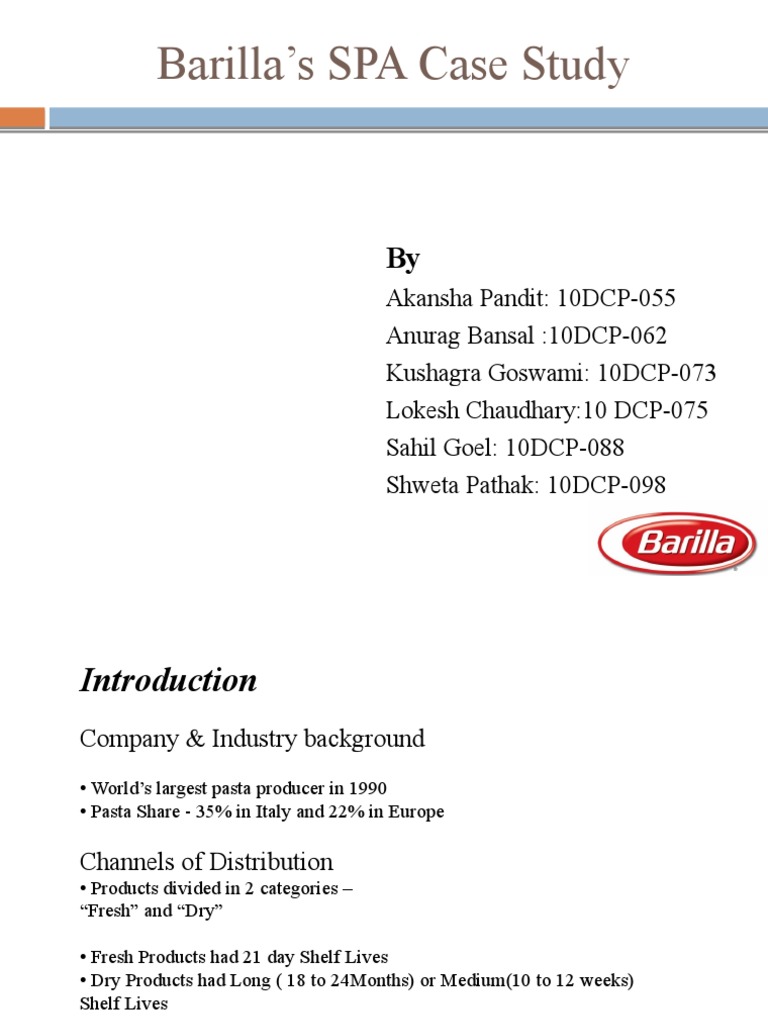 Barilla spa (a 9 694 046) picture