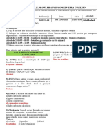 Hidrocarbonetos: fórmulas estruturais e nomenclatura