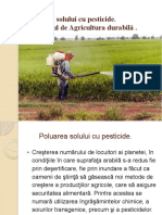 Poluarea solului cu pesticide