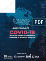 Diálogo Virtual Las Américas y El Caribe Frente A La Pandemia de COVID-19-español PDF