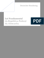 Lei Fundamental: Da República Federal Da Alemanha