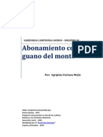 Abonamiento Con Guano Del Monte