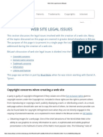 Law suits 03 Web Site Legal Issues