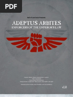Adeptus Arbites Overview and Ranks | PDF