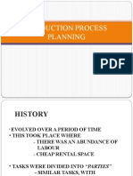 FBM - Production Process Planning