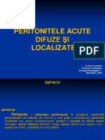 Peritonitele Acute PDF