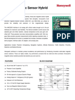 3-Axis Magnetic Sensor Hybrid HMC2003: Features Block Diagram