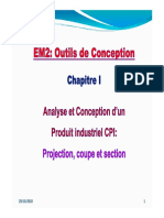 Chapitre I - Projection Coupe - Section