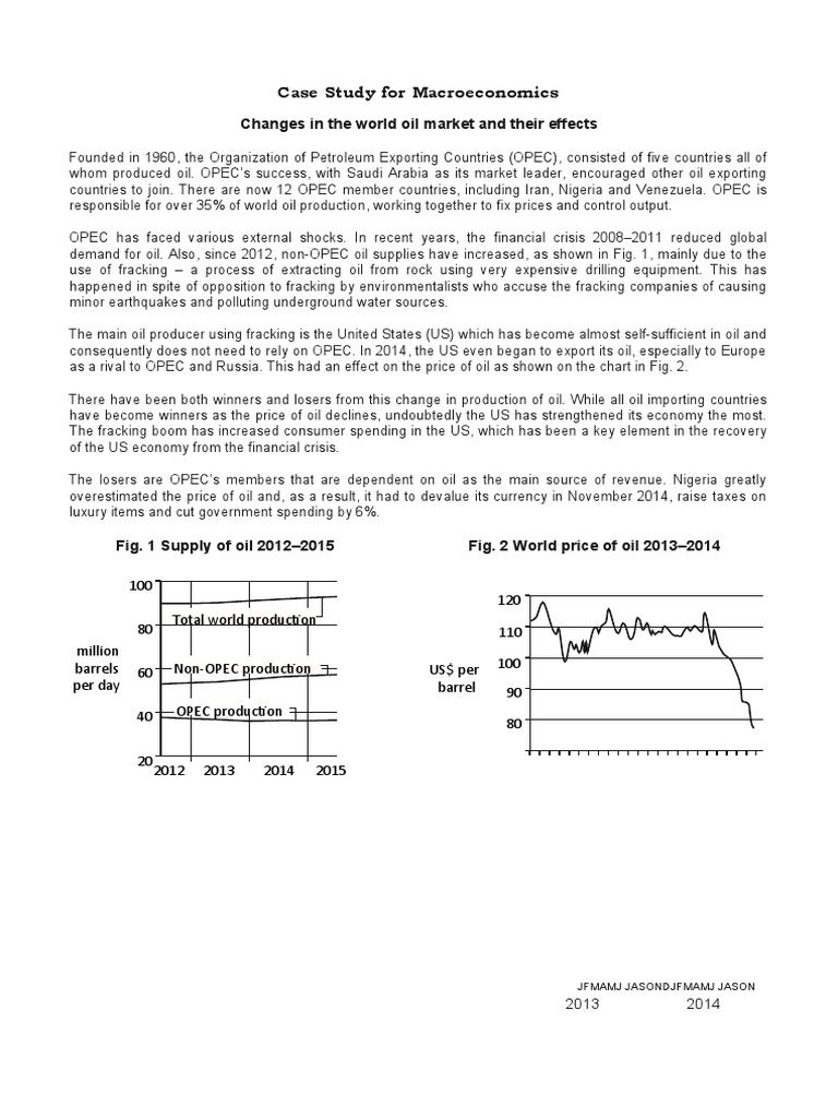 OPEC's Market Dynamics and Challenges | PDF | Opec | Price Of Oil