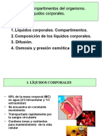 Líquidos corporales y osmolaridad