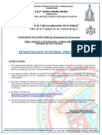 Física - 1º de Secundaria - Ficha de Evaluación Virtual 02