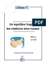 Relations Chine Russie
