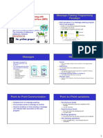 Parallel Programming With Message-Passing Interface (MPI)