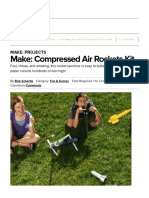Make - Compressed Air Rockets Kit