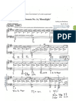 Análisis Armónico Moonlight Sonata Beethoven PDF
