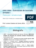 03 - 03 - Flexão Pura - Armadura Dupla PDF