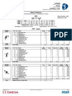 Match Statistics P3 JPN Vs Kor 1 3: Estatísticas Da Partida / Statistiques Du Match