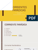 Corrientes farádicas: características e indicaciones terapéuticas