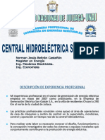 Presentación de La Central Hidroeléctrica San Gabán II