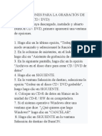 INSTRUCCIONES PARA LA GRABACIÓN DE CD.docx