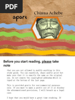 Chinua Achebe - Things Fall Apart New Study Guide Copyrighted