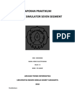 Top View Simulator Seven Segment