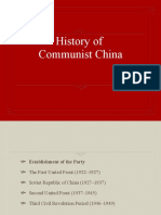 History of Communist China