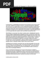 O estranhamento da linguagem no discurso poético