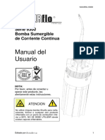 BOMBA SUMERGIBLE 24VDC SHURFLO 9300 - Manual