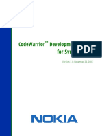 CodeWarrior For Symbian OS