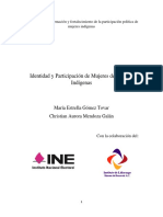 (INE, 2016) Manuales para la Formación y Fortalecimiento de la Participación Política de Mujeres Indígenas